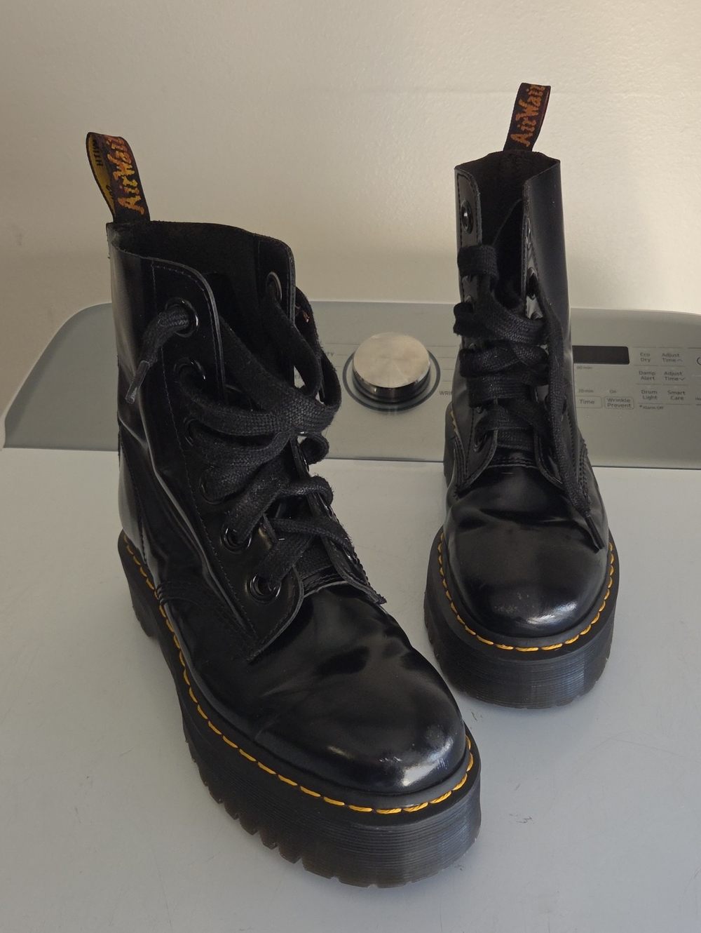 Dr Martens Molly Buttero Platform boots Women 10